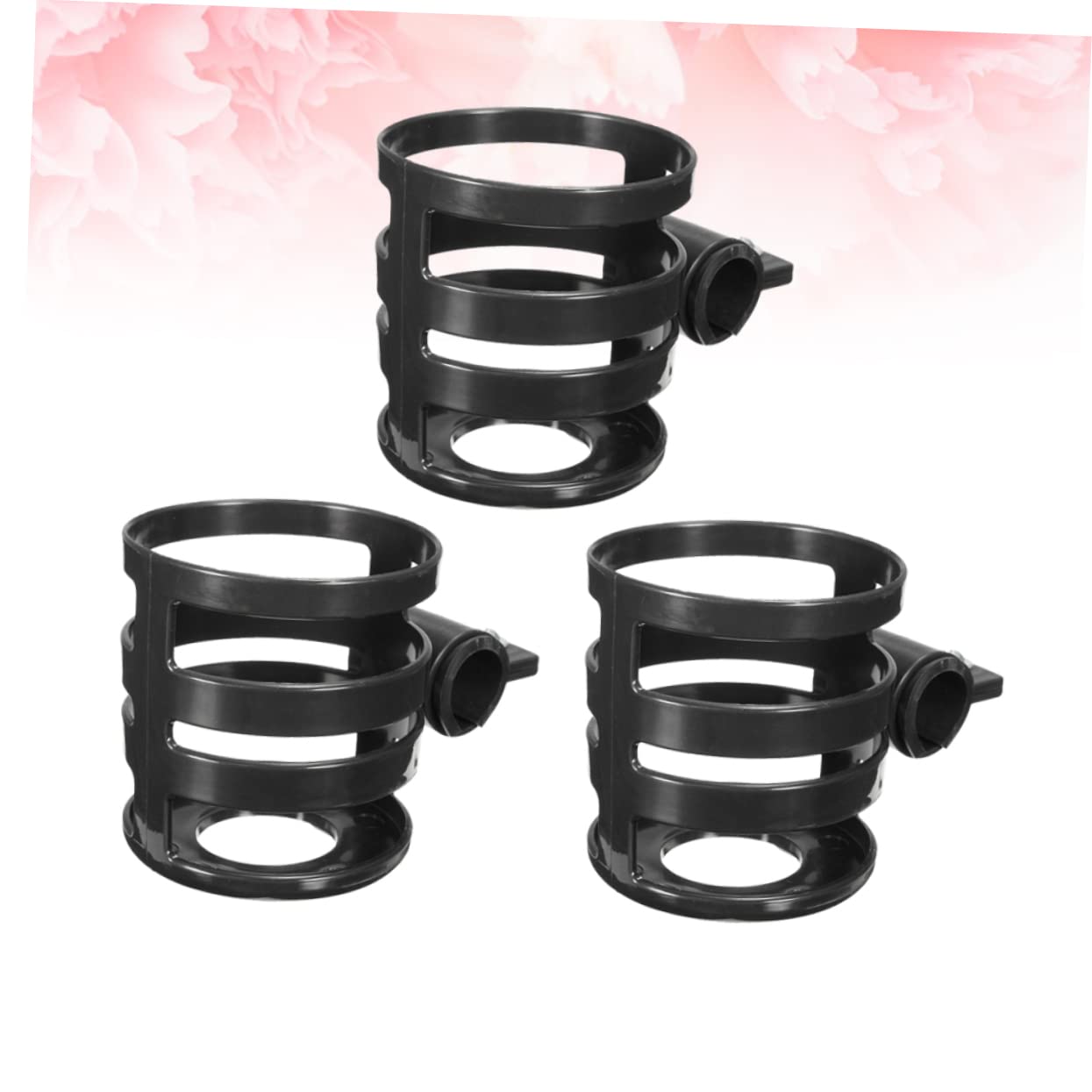 ifundom 9pezzi Portabottiglie Per Passeggini Da Portabicchieri Per Borracce e Bottiglie Facile Da Installare e Rimuovere Compatibile Con Carrozzine e Biciclette Design Ergonomico e Leggero