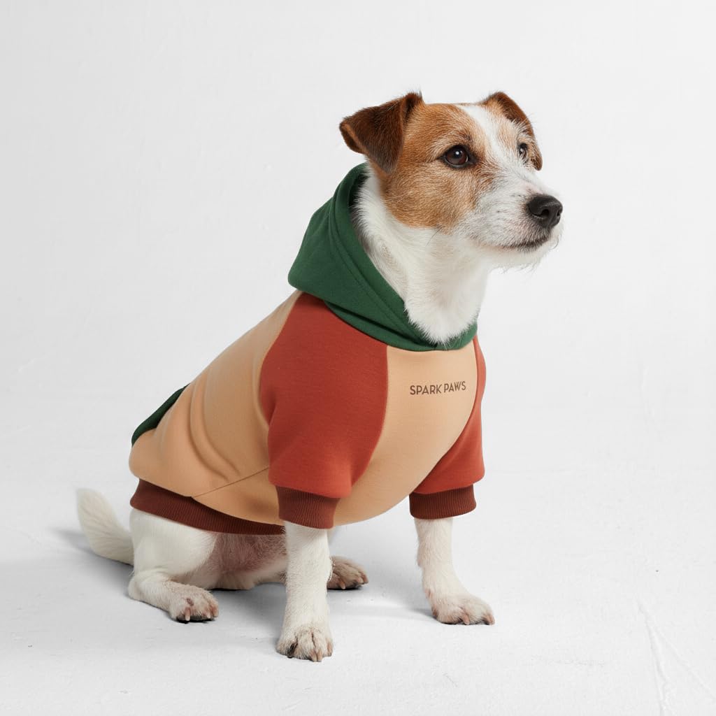Spark Paws Dog Hoodie - Buttery-Soft Sweater Sweatshirt, Clothes for Puppy