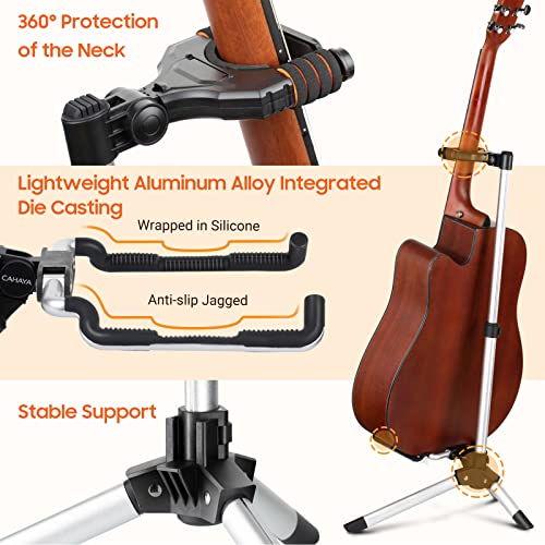 CAHAYA Support de guitare Support de guitare multifonctionnel réglable en aluminium Stable et facile à transporter… - Les Beatles, Paul McCartney, John Lennon, RIngo Starr, George Harrison CAHAYA Support de guitare Support de guitare multifonctionnel réglable en aluminium Stable et facile à transporter… – Image 6