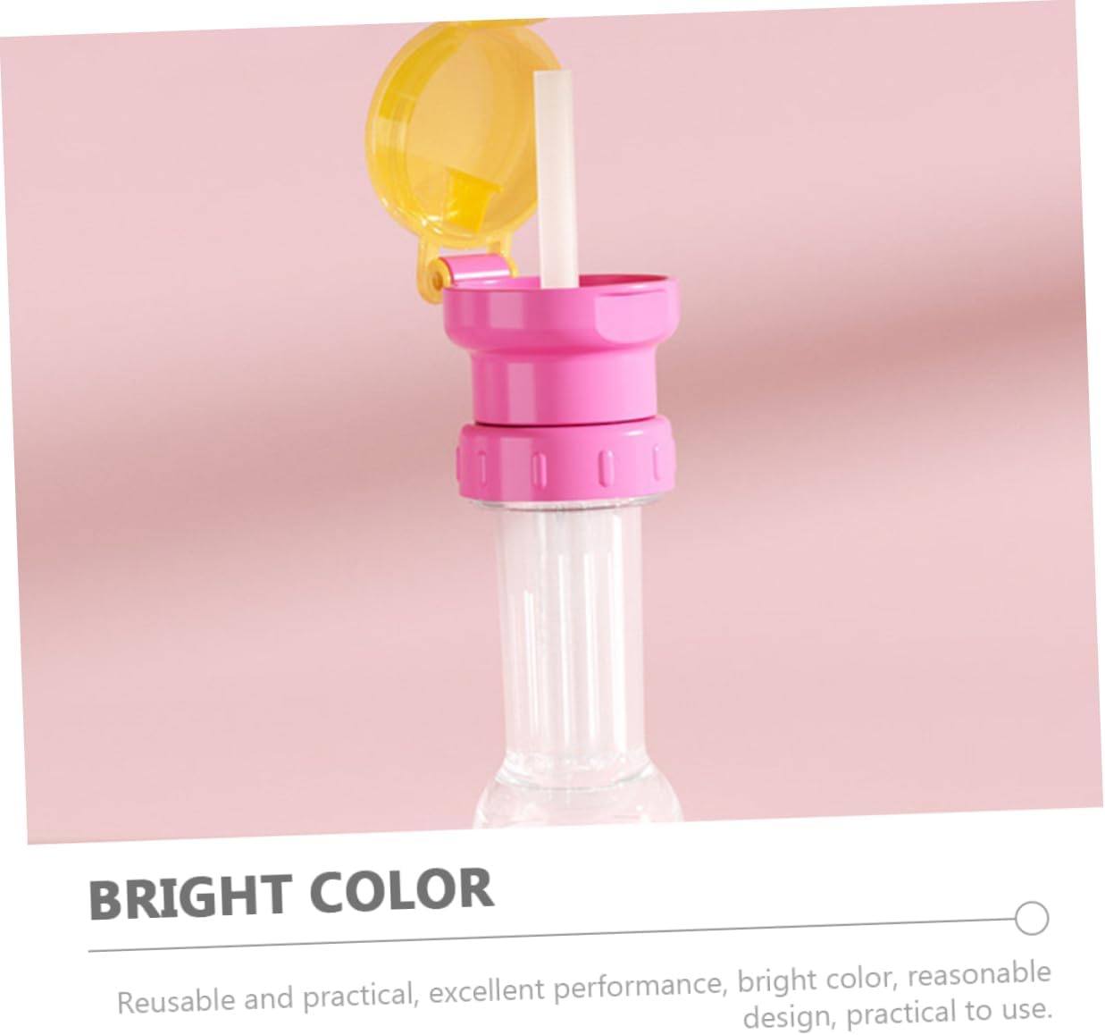 Mipcase 3sets Toddler Water Bottle Cap Straw Adapter Kids Water Bottle Adapter for Toddlers 4pcs*3