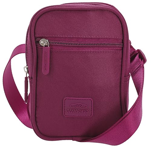Bolsa Mini Shoulder Bag Olympikus cor cereja