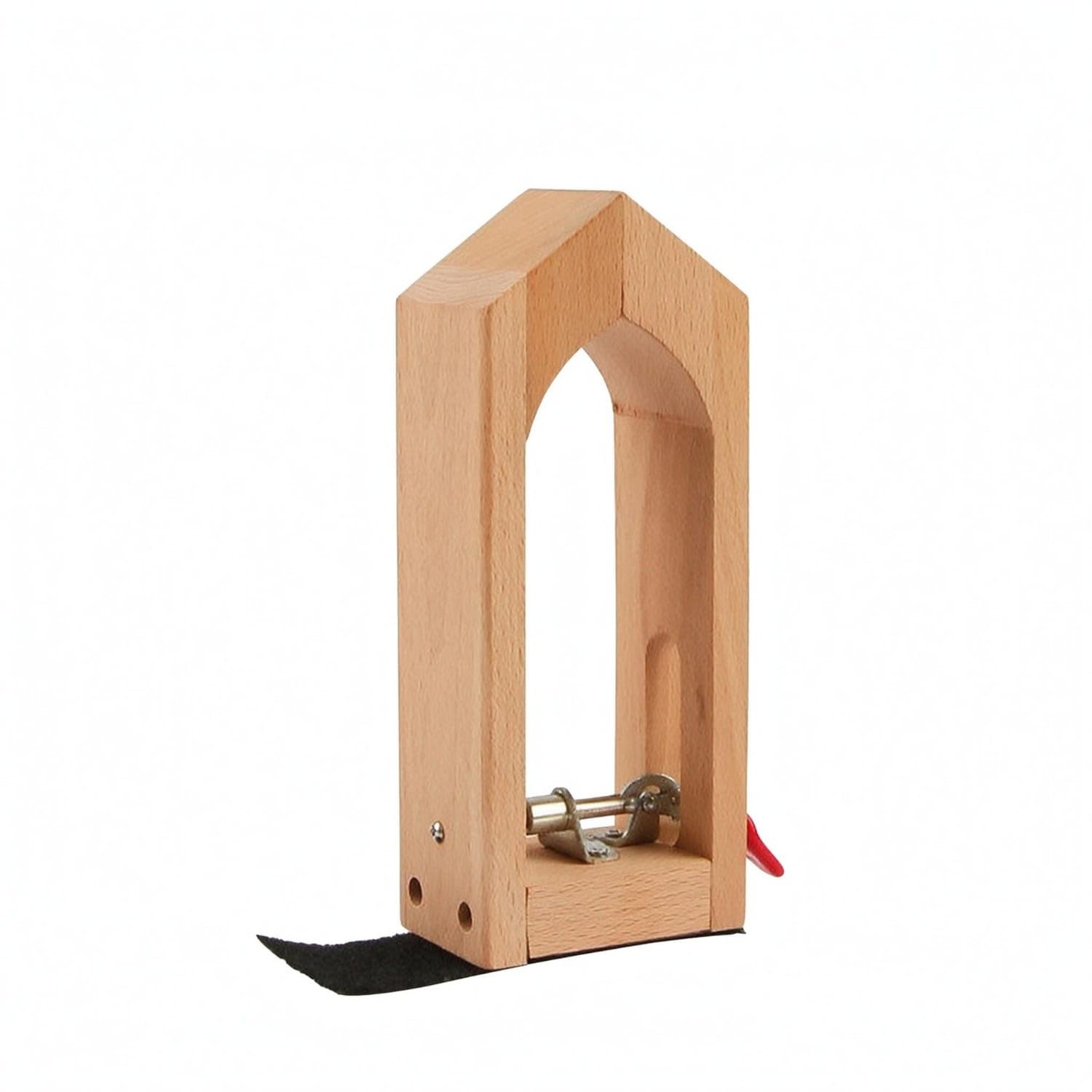 Metal Hardware Leather Stitching Clamp Adjustable Hand Sewing Frame Smooth Finish Wooden Leather Clamp, Mini-image-41