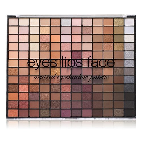 e.l.f. 144 Piece Eyeshadow Palette, Neutral, 3.05 Ounce