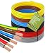 Produktbild H07V-K 6 mm² Verdrahtungsleitung 6 x 5m Set, Einzelader Schwarz, Blau, Braun, Grau, Grün-Gelb, Rot, Made in Germany