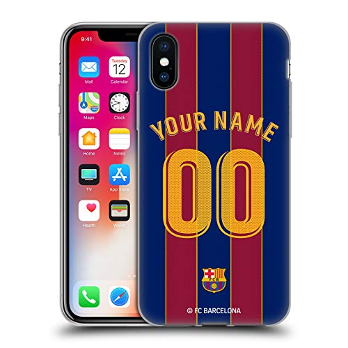 Coque FC Barcelona pour iPhone X et XS : protection personnalisée Maillot Domicile 2020/21.