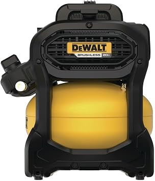 DEWALT 20V MAX* Portable Cordless Air Compressor Kit, 2.5 Gallons, 140 PSI, Brushless with Battery & Charger (DCC2520T1)