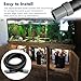 XwaYexa A20015 Ribbed Hosing, 9.8Ft Replacement Hose, Aquarium Filter Tubing for Fluval 304/305/306/307 and 404/405/406/407 Canister Filters