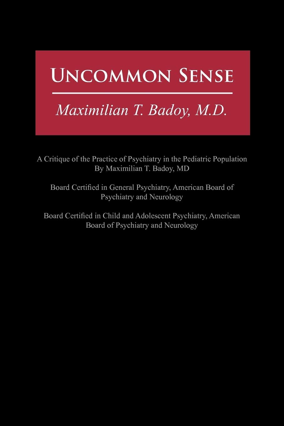 Uncommon Sense