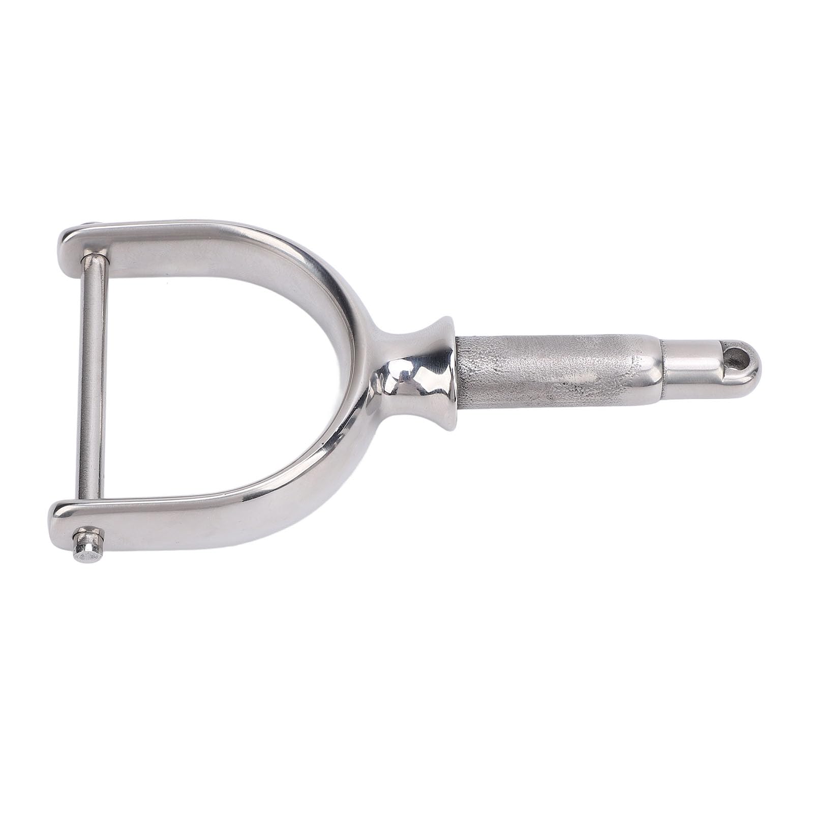 2 Pezzi di Scalmi per Remi in Acciaio Inox 316, Supporti per Pagaie e Remi a Morsetto, Senza Foratura, con Albero da 1/2 Pollice e Bullone Regolabile per Canoe, Kayak, Piccole