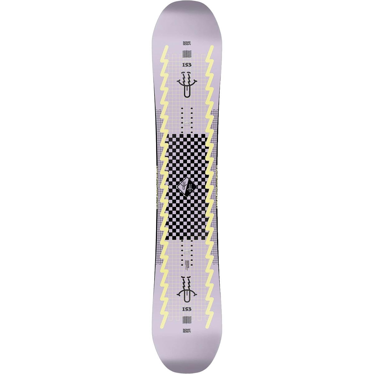 Rome Snowboards Mens Artifact Twin Snowboard