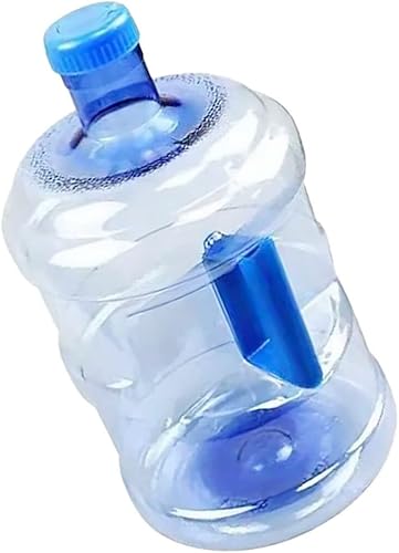 Jarra de agua de 1.3 galones, botella de agua portátil de 5 litros, jarra de agua para exteriores, tanque de agua para camping, contenedor de