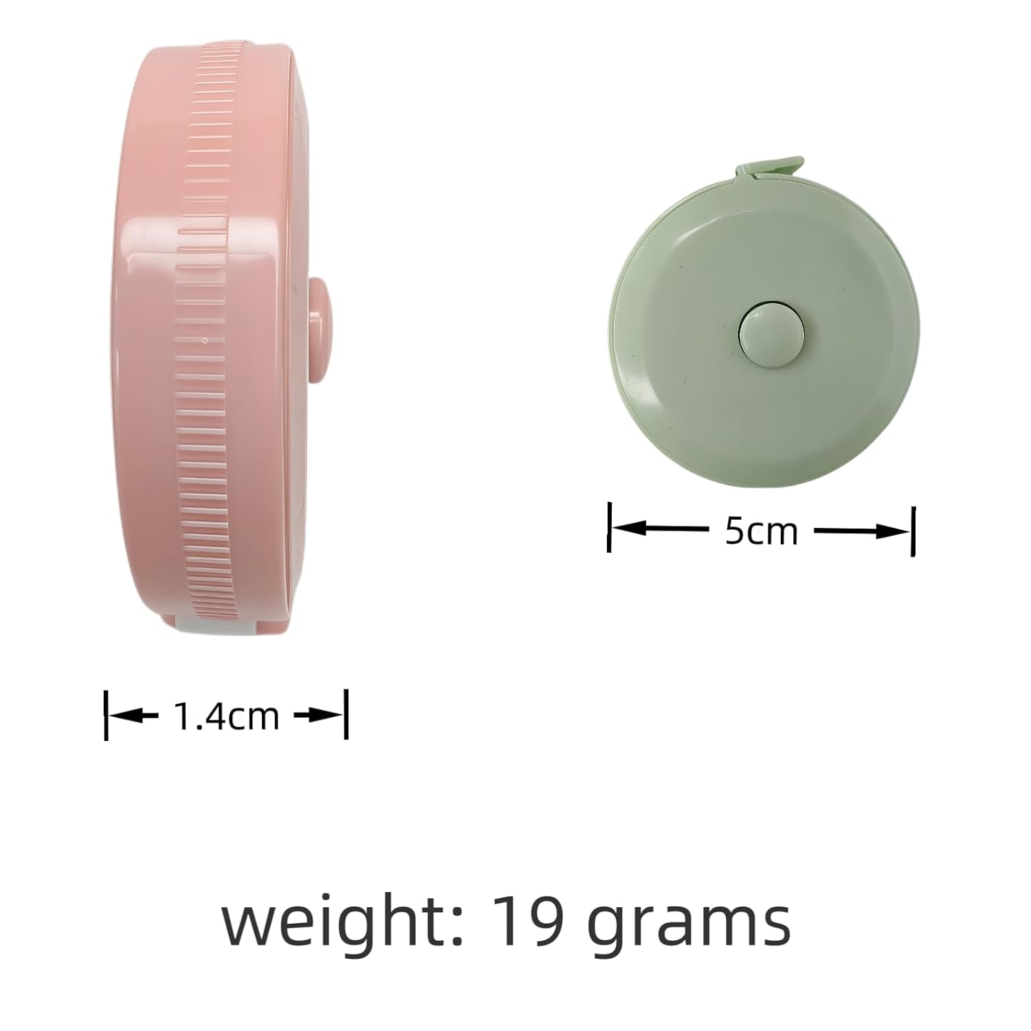 Sewing Retractable Measure Tape | Soft Fabric & Body Measuring for Accurate Sewing and Body Measurements | Durable Cloth Tape Measure with Retractable Design Double Sided Measuring cm and inches