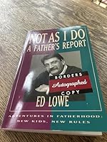 Not As I Do: A Father's Report 0836270452 Book Cover