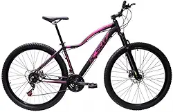 Bicicleta Bike Aro 29 MTB Alumínio KSX E KSW 21V Marchas Index Cabeamento Interno Feminina