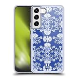 Ligero y alta calidad Head Case Designs Loto Deslumbramiento de Modelo Azul Caso de Gel Suave Compatible con Samsung Galaxy S22 5G