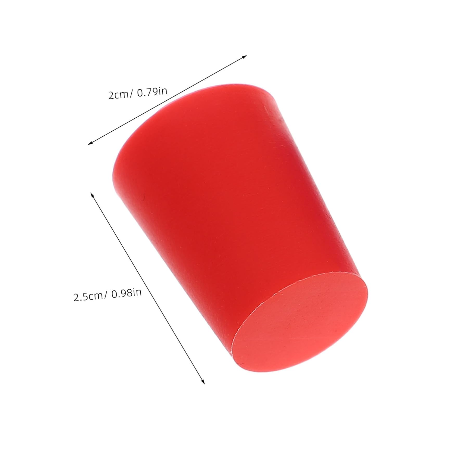 Ciieeo Silicone Sealing Plug Set of Colorful Tapered Lab Rubber Plugs for Easy Organization and Diverse Sealing Needs