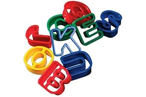 1-1/2 Inch Alphabet Clay Cutters Set