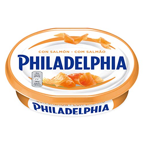 Philadelphia Crema de Queso para Untar con Salmón Ahumado Tarrina 150g