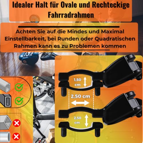 Fahrradständer für E-Bikes von Prezisga Höhenverstellbar und stabil