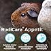 Alfavet RodiCare Appetit für schlecht fressende Nager, Ergänzungsfuttermittel für Kaninchen, Meerschweinchen und Kleinnager, 15 ml mit Dosierspritze