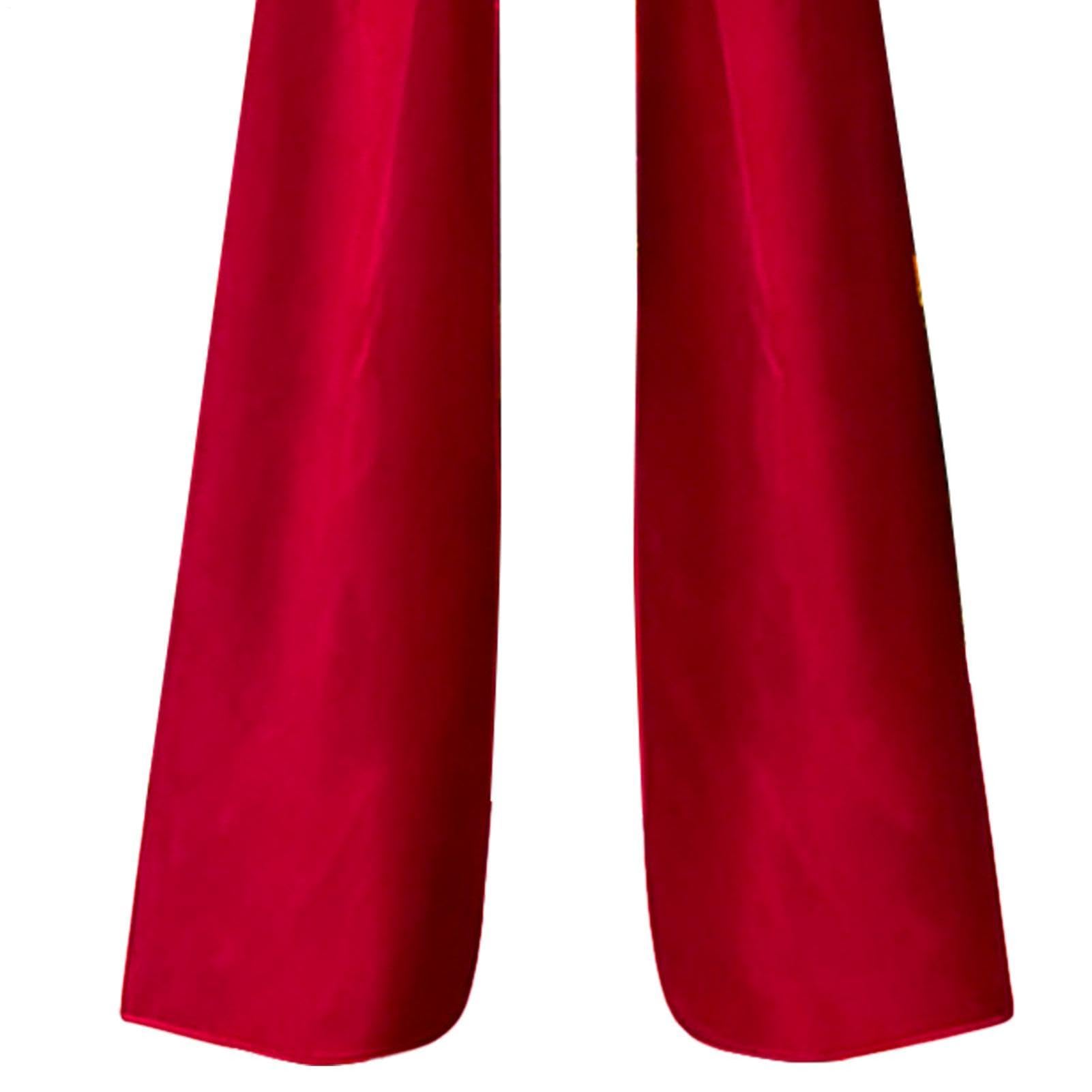 Weihnachtsbaumschleife Roter Kranzschmuck mit Langen Bändern | 50 cm x 180 cm extra große Baumspitzenschleife für Terrasse & Außen, Wand, Fenster, Haustür, Wohnzimmer,
