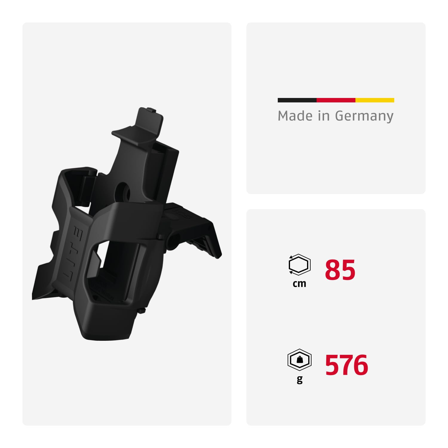 ABUS Lucchetto pieghevole Bordo Lite 6055C - con staffa SR - Lucchetto a combinazione ultraleggero, ideale per biciclette da corsa - Livello di sicurezza 7