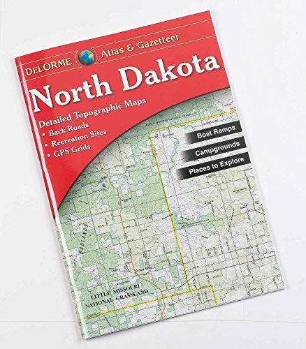 North Dakota Atlas & Gazetteer (Delorme Atlas & Gazetteer)