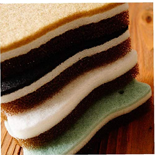 4pcs / set Sink gatto sveglio del piatto spugna