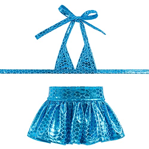 CuteBone Dog Bikini Dress, Stylish Swimsuit Costume for Small Dogs, Comfortable & Adjustable Puppy Bathing Suit, Soft Outfit Pet Apparel for Beach, Pool and Summer Fun DB16M