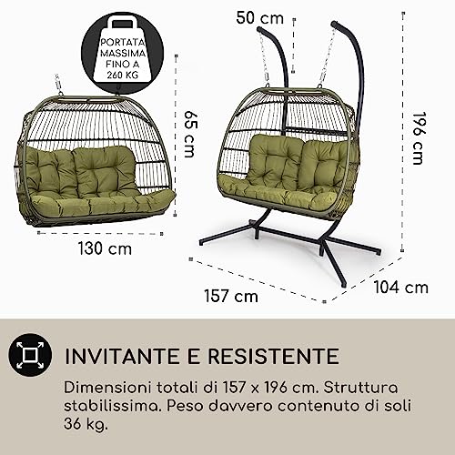 Blumfeldt Poltrona Sospesa, Sedia a Dondolo