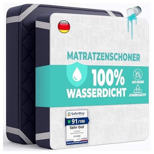 A&F Matratzenschoner Inkontinenzunterlage waschbar - Matratzenschoner 90 x 200 / 180x200 / 140x200cm / 100x200 cm / 160x200 - wasserdichte Matratzenauflage, Matratzenschutz (90 x 200 cm) 4 Flowen Matratzenschoner 180x200 cm Inkontinenzunterlage Waschbar für Bett Bettnässer Matratzenauflage Nässeschutz Wasserdichter aus Baumwolle Anti-Milben Hypoallergen Antibakteriell für Matratze