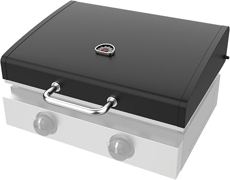 Upgraded Hinged Lid for Blackstone 1666 22 Inch Tabletop Griddle 2024 Model, Hard Cover Flat Top Lid Replacement Parts for Blackstone 2203 Original 22" Omnivore Tabletop Griddle
