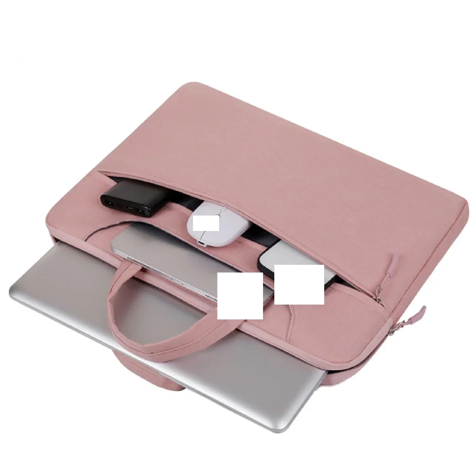 Borsa for laptop for documenti for affari e studenti for adatta for computer per Computer Compatibile(Black)