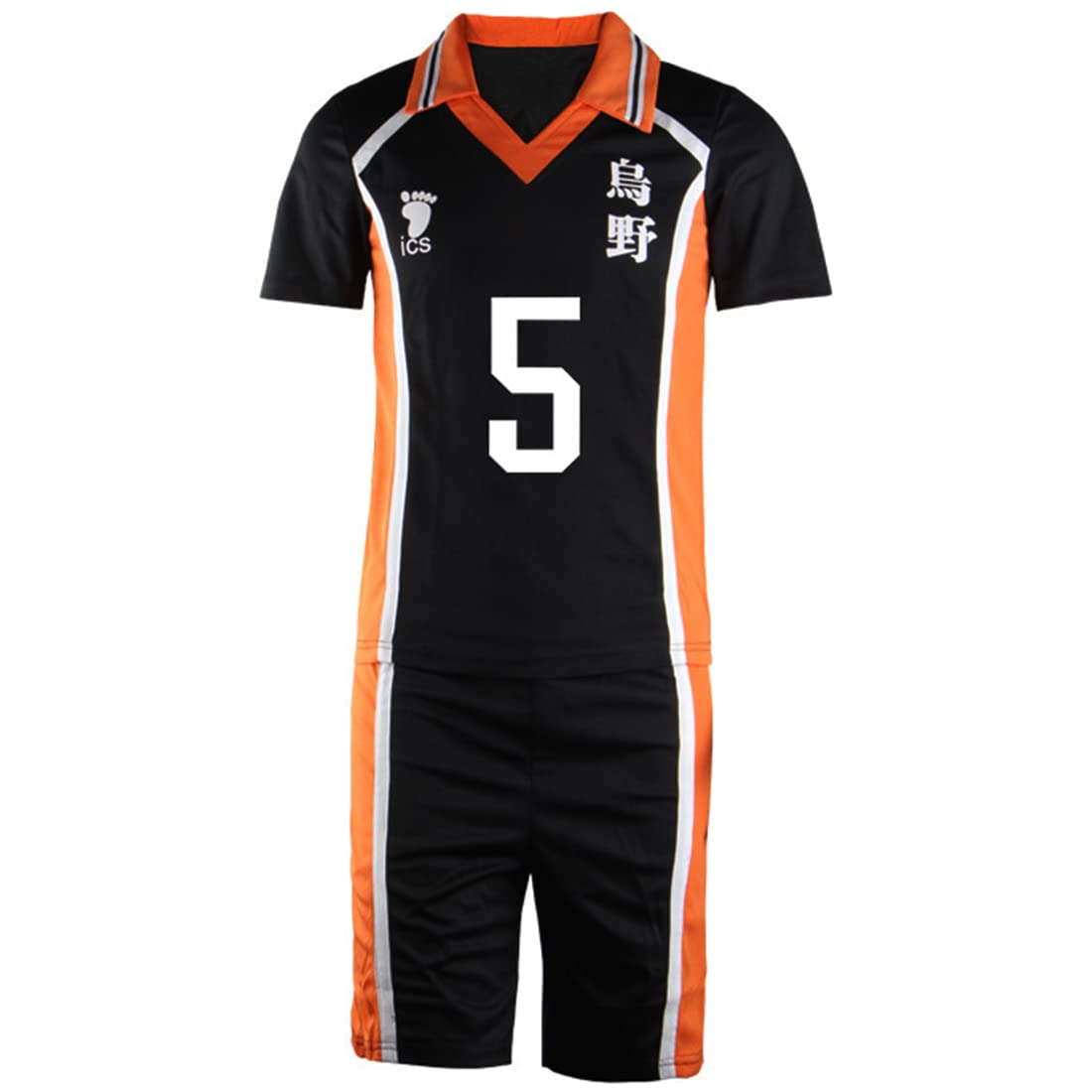 TWSTIV Karasuno High School Cosplay Volleyball Jersey Shirt Shorts Costume Uniform