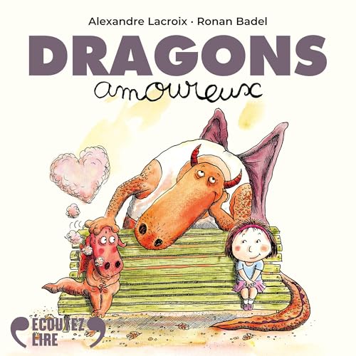 Page de couverture de Dragons amoureux !