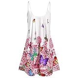 Vintage Retro Cocktailkleid V-Ausschnitt Faltenrock Damen Rundhalsausschnitt ärmellosen Blumen Bestickt Knielangen Sommerkleider Kurzarm Strand Kleider Abendkleid Knielang Casual Langes Shirt Lose Spitzenkleid Träger Rückenfreies Strandkleider Weiß Cocktail Festliche Sommerkleid Tshirt Bluse MiniKleid Maxikleid Rundhals Sexy Rückenfrei Gefaltet Plisse Abendkleider Schulterfrei Abschluss Bandage Rücken Kreuz Brautjunfer Sommer Party