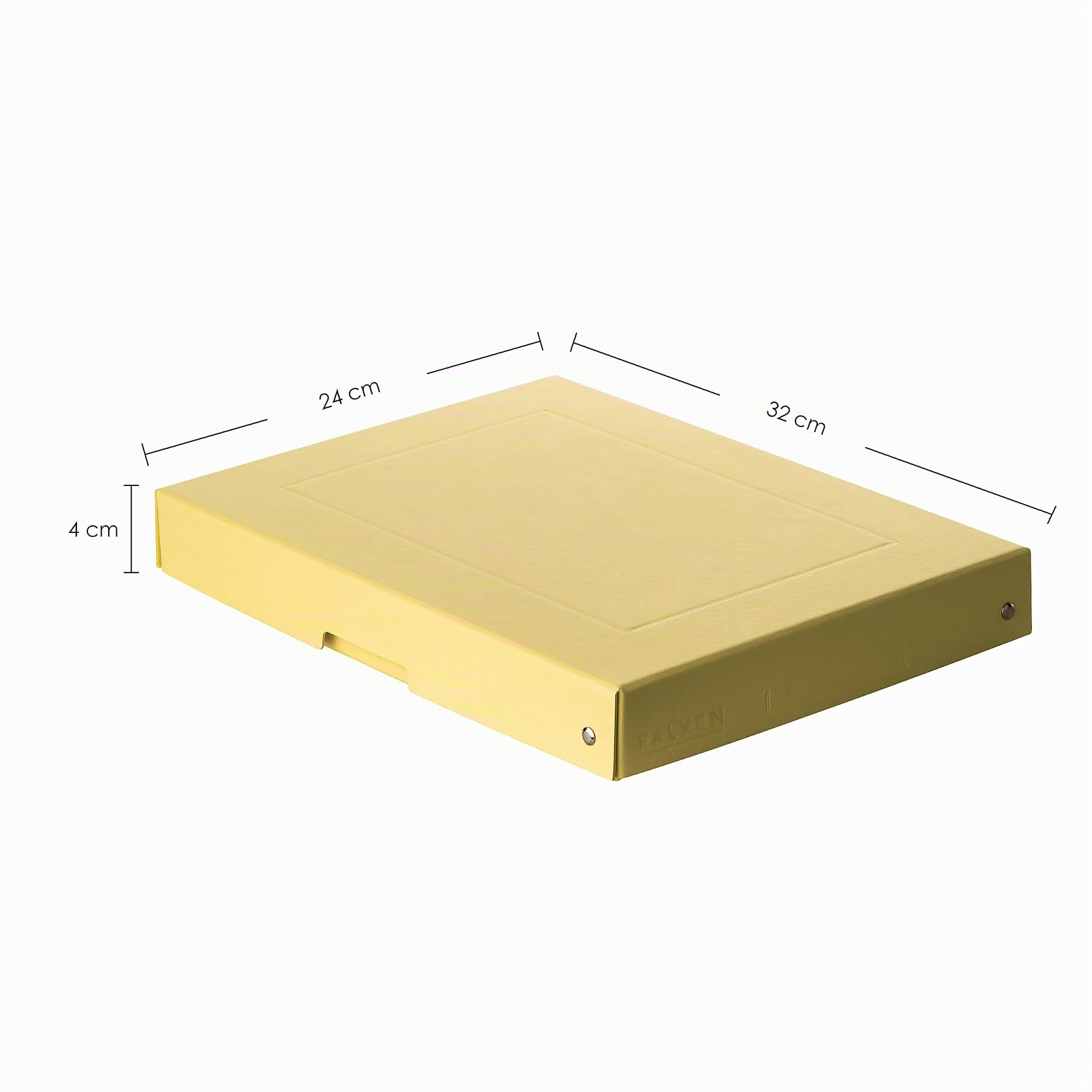 Original Falken 5er Pack PureBox Pastell. Made in Germany. 40 mm hoch DIN A4 farbig sortiert. Aufbewahrungsbox mit Deckel aus stabilem Karton Vegan Geschenkbox Transportbox Schachtel Allzweckbox