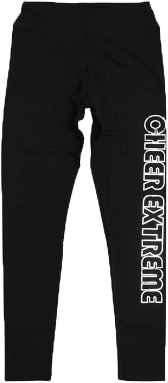 Amazon Cheer チアー メール便可 おしゃれ レギンス サイド 箔プリント ストレッチ レギンス ダンス ヒップホップ ダンスふくや レッスン着 スパッツ タイツ レギパン レディース キッズ ジュニア インナー かわいい ジャズ 韓国 子供服 セール レギンス スパッツ 通販