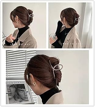 バンスクリップ ヘアクリップ オフィ Amazon.co.jp: HAPVITAL バンスクリップ ヘアクリップ オフィス