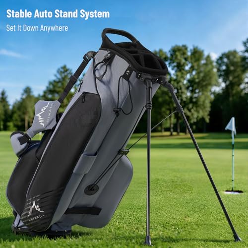 uniHimal 8-Way Lightweight Walking Golf Bag