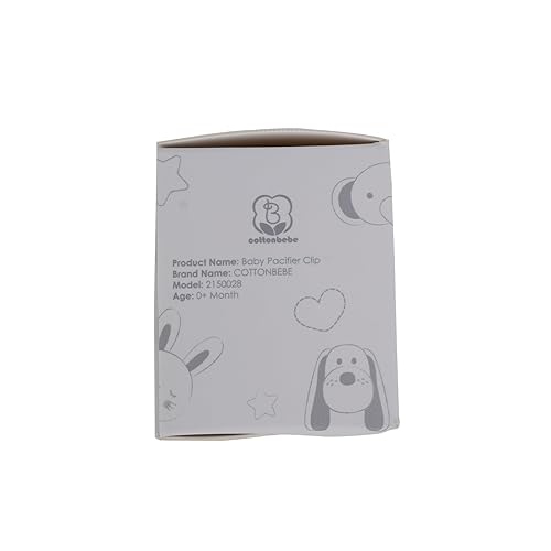 Miniatura 11 de Clip para chupete, paquete de 2 soportes para chupón de bebé para niños y niñas, se adapta a muchos chupetes y juguetes de dentición, regalo ideal