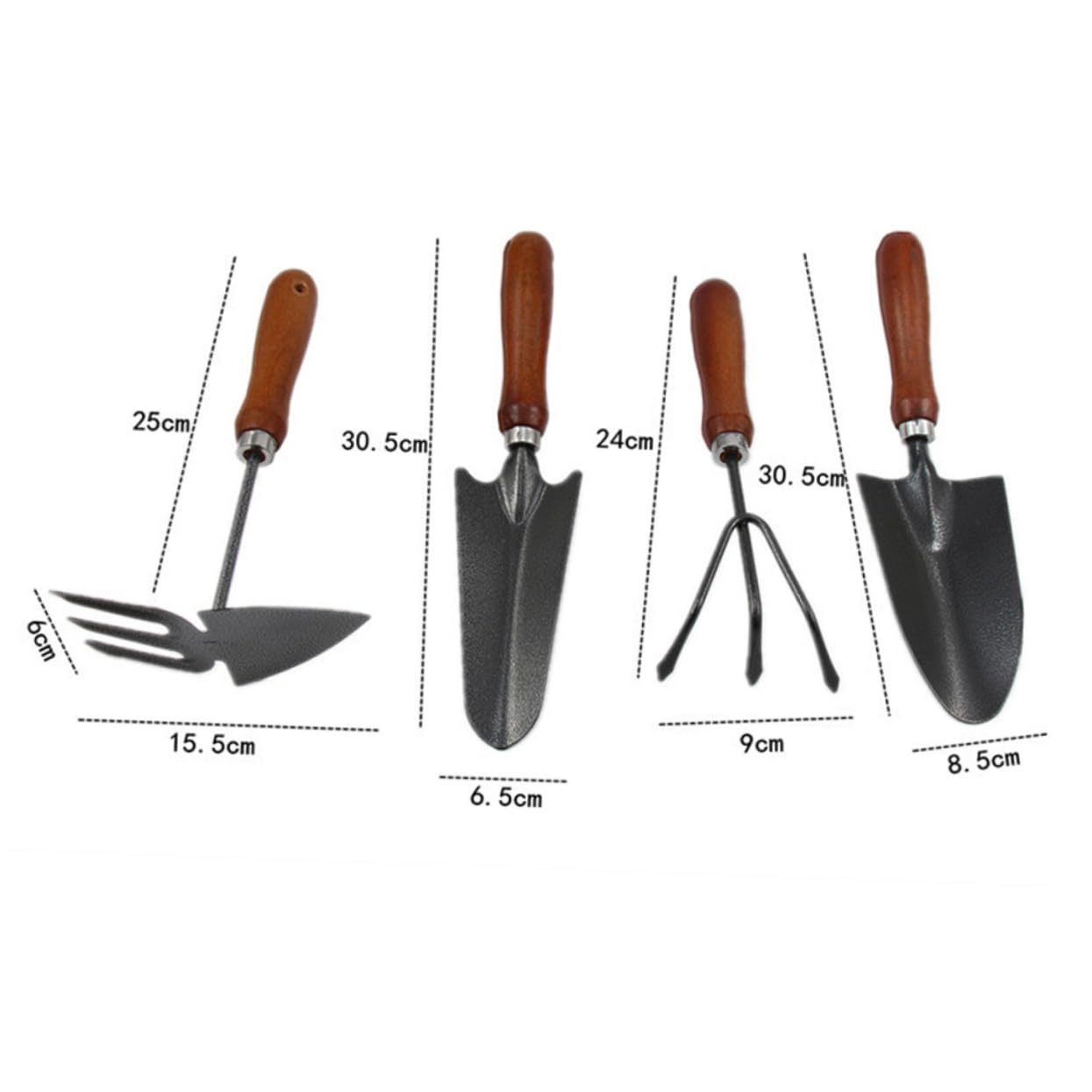Abaodam 1set Mini Paint Spatula Gardening Weeding Tool Steel Spade Small Planting Edging Shovel Cultivator Garden Trowel Hand Shovels for Digging 4pcs