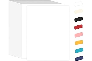 Goefun White Cardstock 8.5 x 11 65 lb 100 Pack Printer Paper
