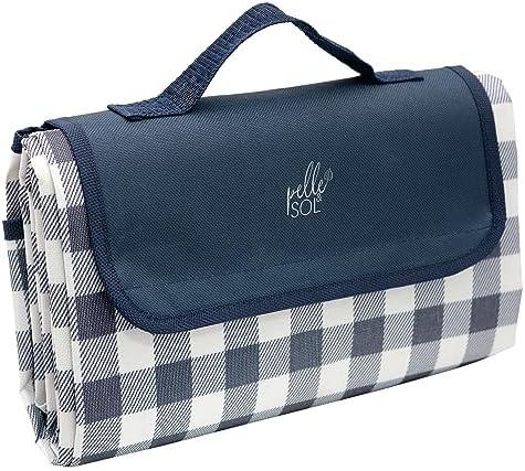 Pelle & Sol Picnic Blanket Waterproof, 200x140CM Foldable Picnic ...