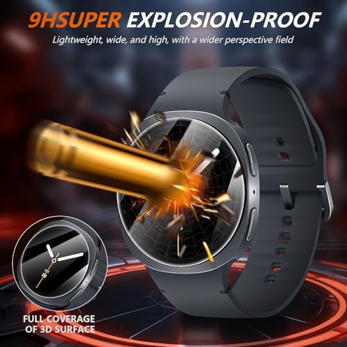 Image of Suoman 4-Pack for Samsung Galaxy Watch 9 /8 44mm Screen Protector