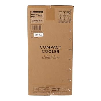 Amazon.co.jp: ICA-0302G(ホワイト) コンパクトクーラー 冷風
