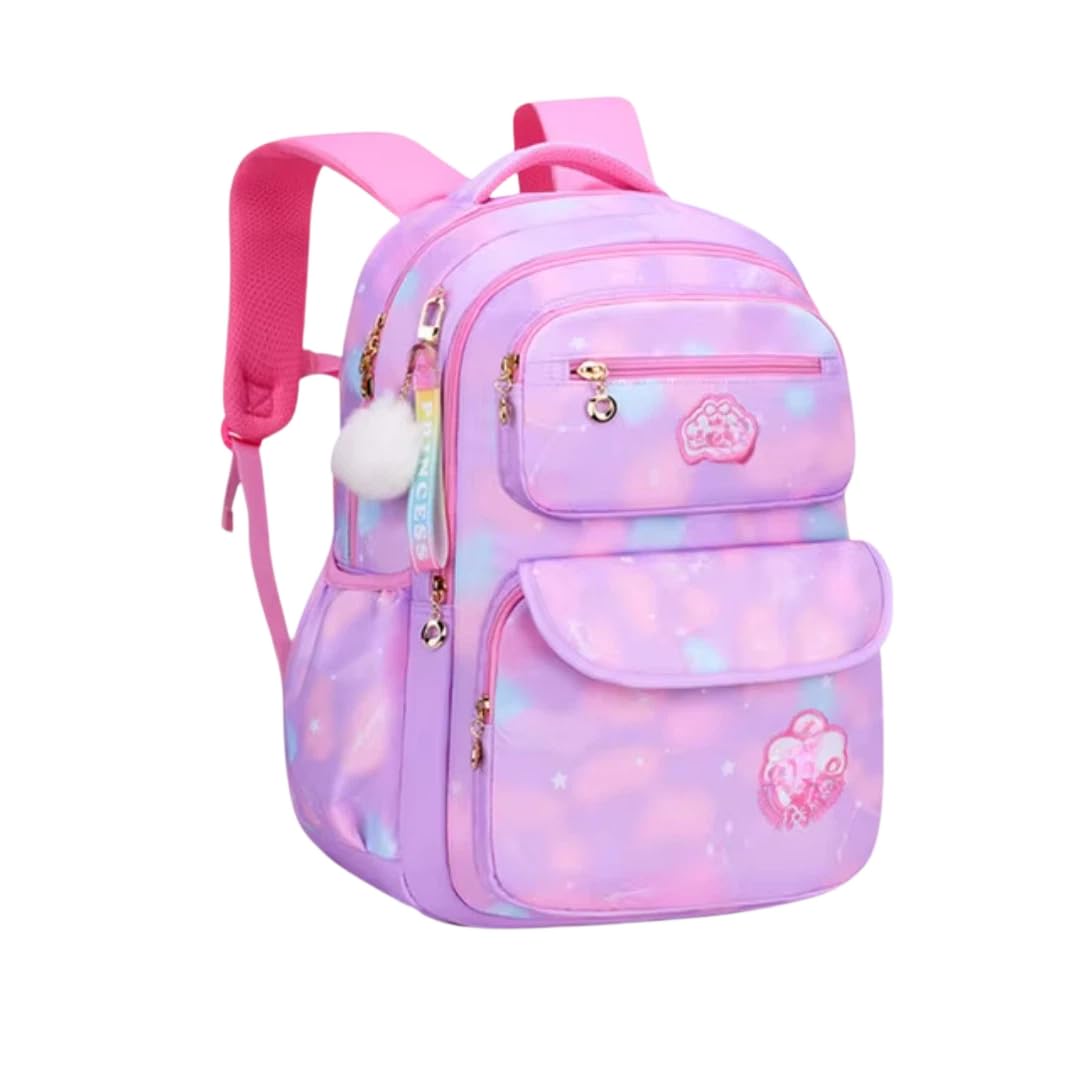 Mochila Escolar Bolsa Zurrón Morral Equipaje(Rosa)