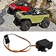 lvifloae RC 5G Servo -Kunststoff -Mikro -RC -Lenkungsgetriebe Leichte Schnellreaktion Niedriges Rauschen für axiale SCX24 90081 AXI00001 AXI0000 1/24 RC CAR Schwarz 30x23x11mmmm