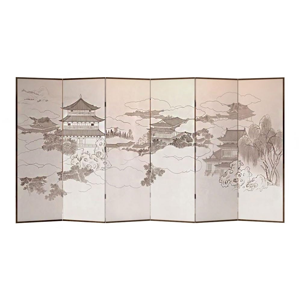 Privacy Screen Simple Floor-standing Screen Partition Decoration Living Room Office Privacy Foldable Movable Background Wall Room Divider
