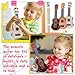 Lenwen 36 Pcs Kids Ukulele Guitar 10 Inch Kids Toy Ukulele 4 Strings Mini Guitar Children Musical Instruments Educational Learning Toy for Toddler Beginner Preschoolers Education